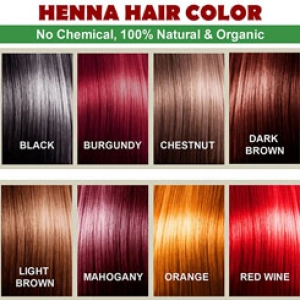 Henna based hair colors